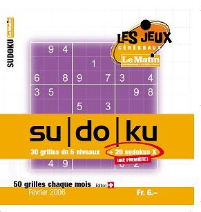 Le Matin Sudoku Fevrier