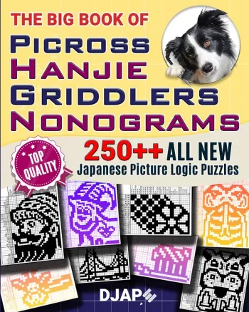 The Big Book of Griddlers Hanjie Nonograms