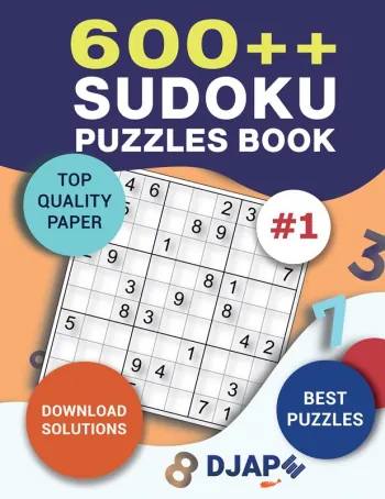 600++ sudoku Puzzles Book
