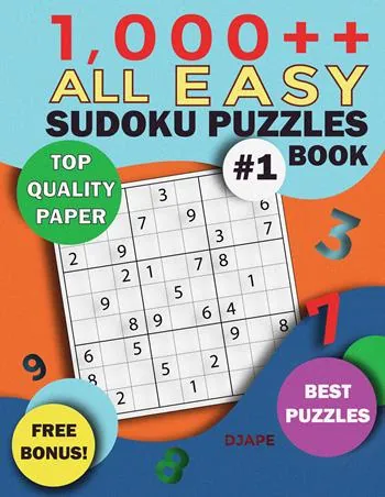 1 000++ All EASY sadoku Puzzles Book