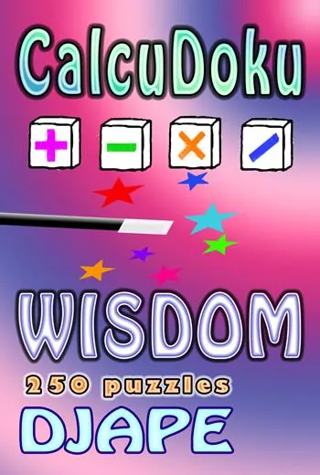 CalcuDoku Wisdom: 250 puzzles book