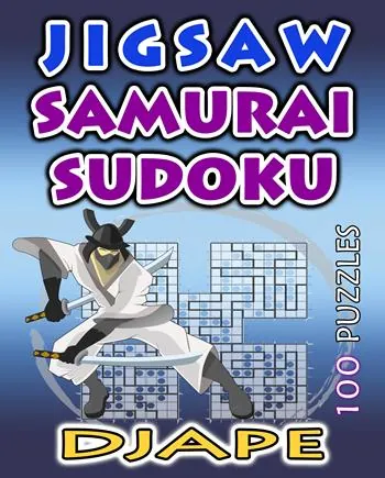 Jigsaw Samurai sudoku: 100 puzzles book