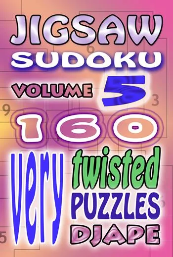 Jigsaw sodoku: 160 very twisted puzzles book