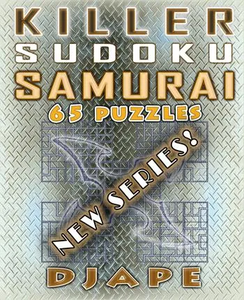 Killer sudoko Samurai: 65 puzzles book