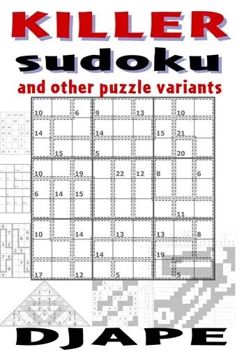 Killer sudoko and other puzzle variants book