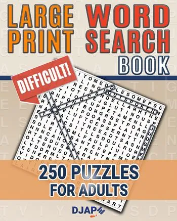 Large Print Word Search Book: 250 Puzzles for Adults