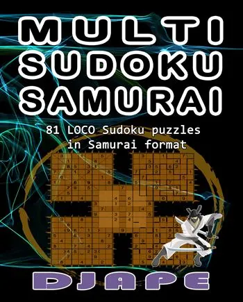 Multi soduku Samurai book