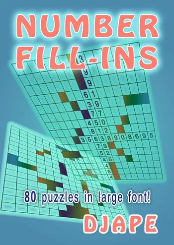 Number Fill-Ins: 80 puzzles in large font! book