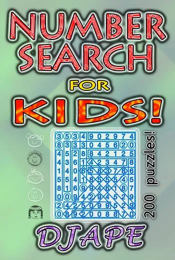 Number Search for KIDS: 200 puzzles! book
