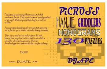 Oekaki Hanjie Griddlers Nonograms: 130 Puzzles book