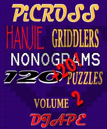 Griddlers Hanjie Nonograms: 120+20! Puzzles book