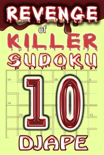 Revenge of Killer sudoku book