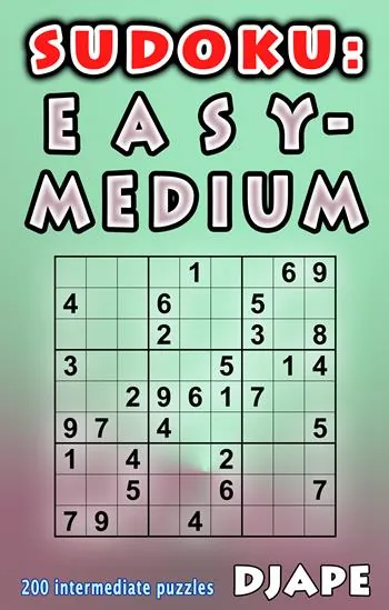 Sudoku: Easy - Medium: 200 intermediate puzzles book