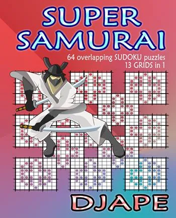 Super Samurai Sudoku puzzles book