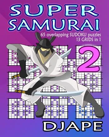 Super Samurai: 65 overlapping puzzles 13 grids in 1! book