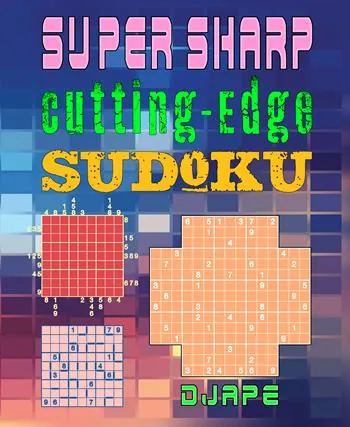 Super Sharp Cutting-Edge suduko book