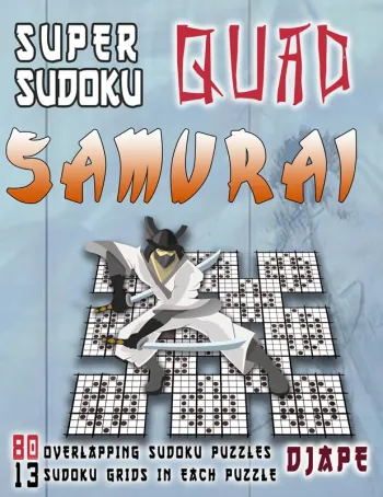 Super Sudoku Quad Samurai book