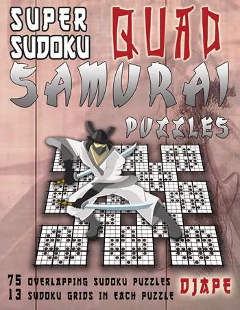 Super Sudoku Quad Samurai Puzzles book