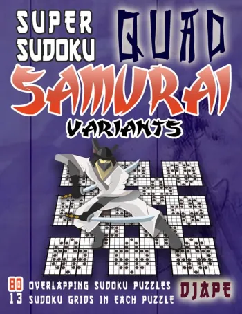 Super Quad Samurai Sudoku Variants book