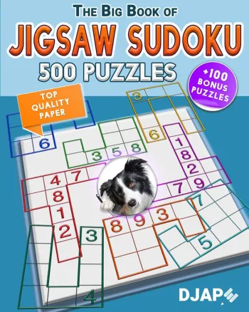The Big Book of Jigsaw sudoku: 500 puzzles