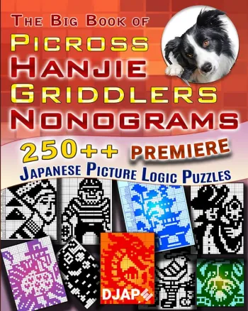 The Big Book of Nonograms Hanjie Griddlers