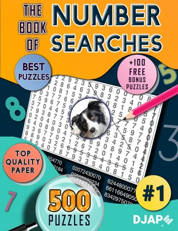 The Book of Number Searches: 500 puzzles