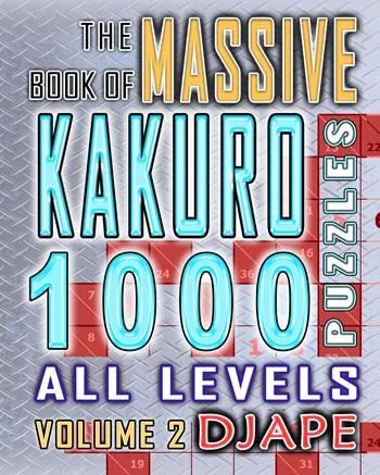 The Massive Book of Kakuro: 1000 Puzzles