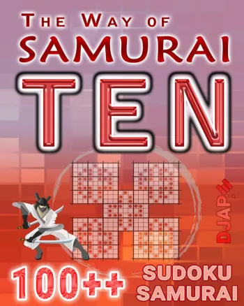 The Way of Samurai sudoku: 100++ sudoku Puzzles Book