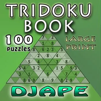 Tridoku Book: Large Font - 100 puzzles
