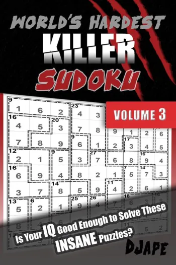 World's Hardest Killer su doku book