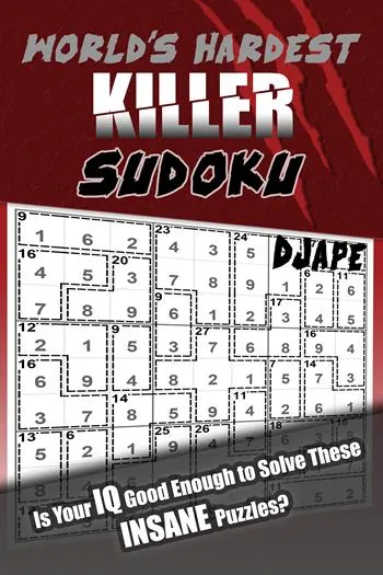 World's Hardest Killer sudoku book