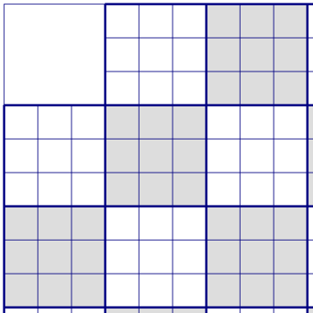 Flower suduko puzzle