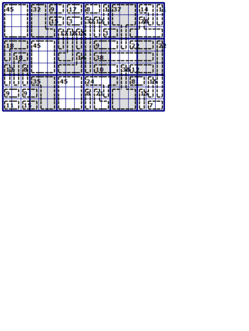 Twin Killer sudoku puzzle