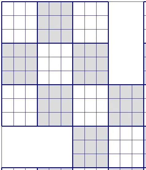 Greater/Less Than' Samurai sodoku! puzzle