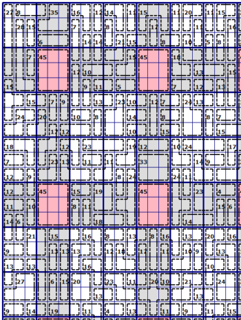 Clueless Killer sudoko #3 puzzle