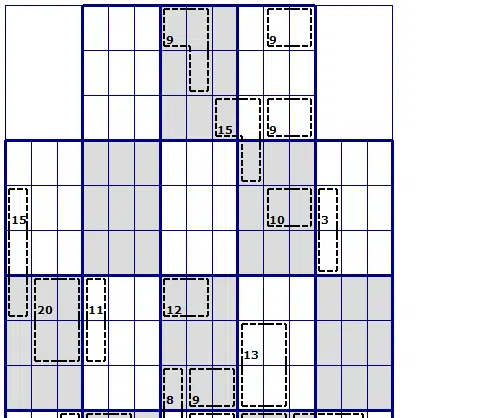 Zero Killer Flower soduko puzzle