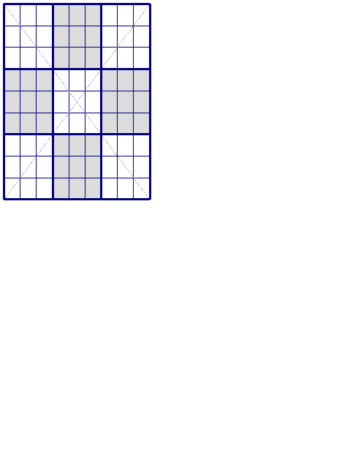 Diagonal soduku puzzle