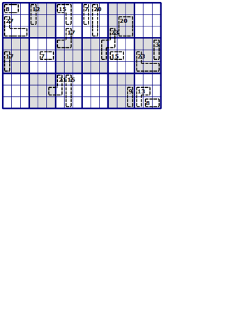 Twin Zero Killer sudoko puzzle