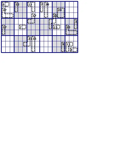 Twin Zero Killer sudoko puzzle
