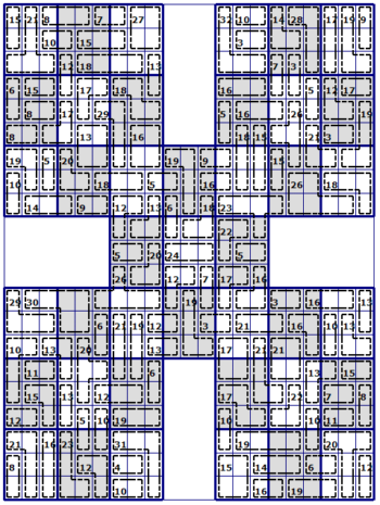 A brand new Killer Samurai suduko! puzzle