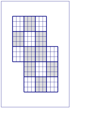 Outside Twodoku puzzle