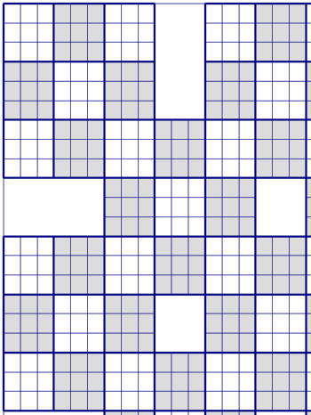 Sumo Sudoku puzzle