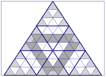 Triangular Sudoku variant: TriDoku X puzzle