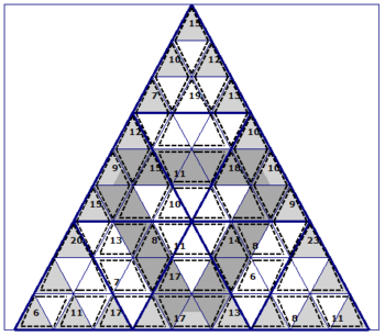 Triangular Killer sodoko variant Tridoku #2 puzzle