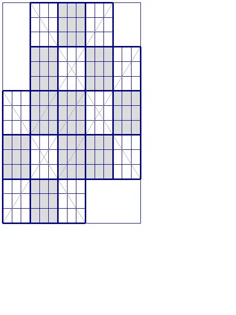 Triple X puzzle